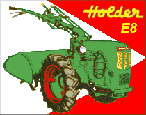 Logo "Holder Einachsschlepper E8"